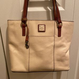 Dooney Burke Cream Mini Tote